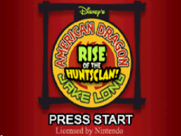 American Dragon - Jake Long - Rise of the Huntsclan Title Screen